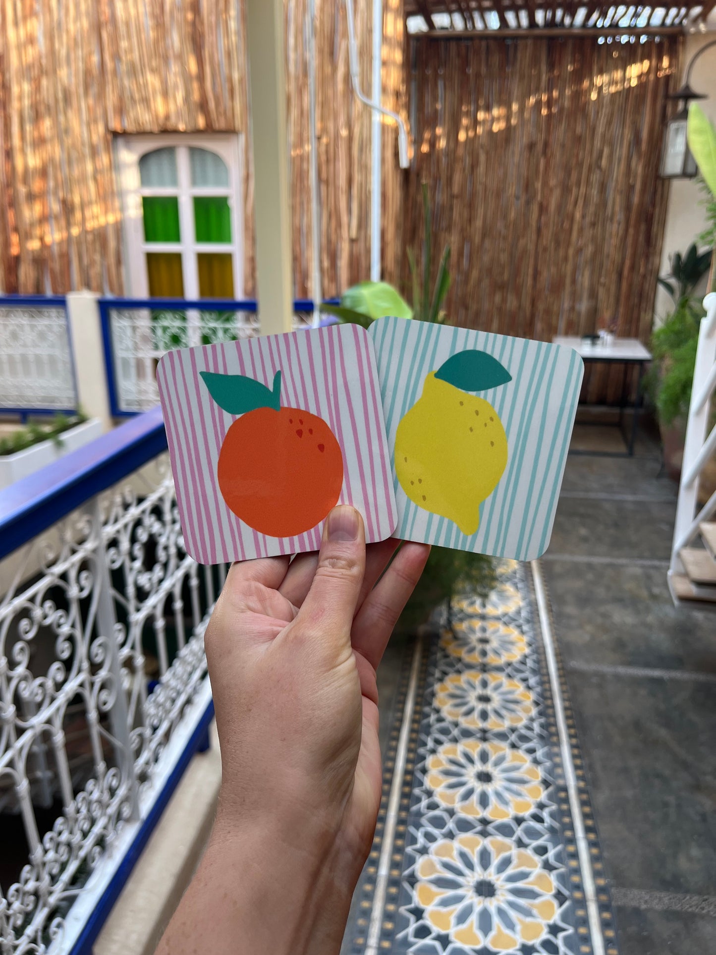 LEMON COASTER