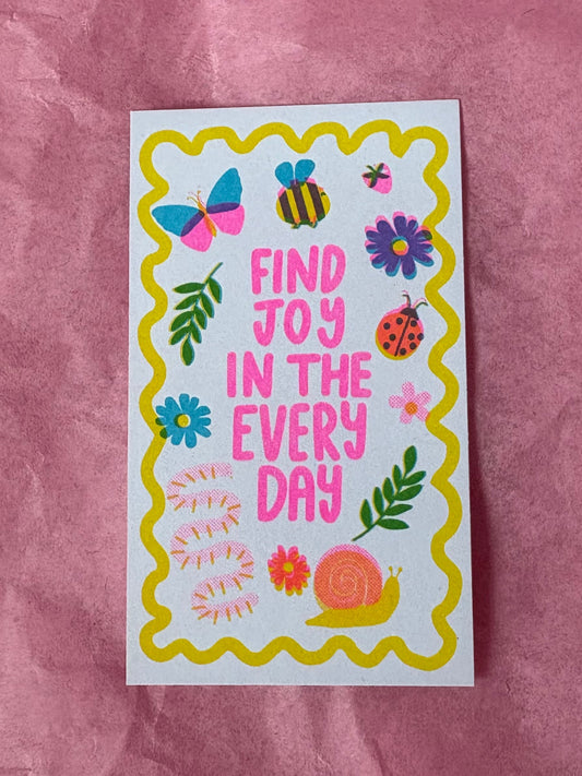 Find the joy