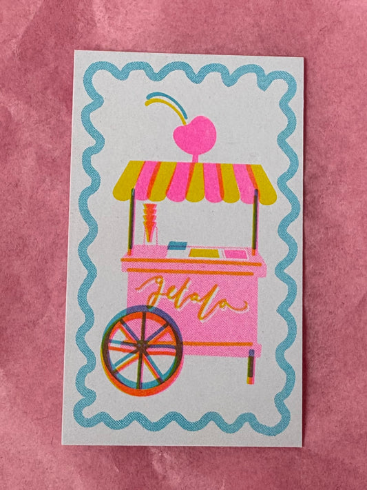 Gelato stand