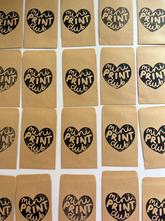 Monthly Mini Print Subscription (Pack of 10)