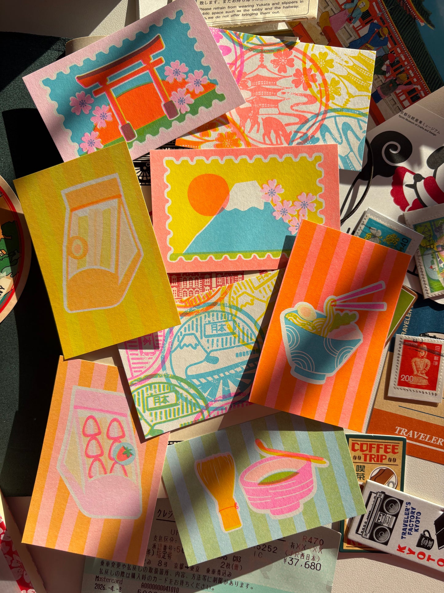 A love letter to Japan (x8 mini prints)