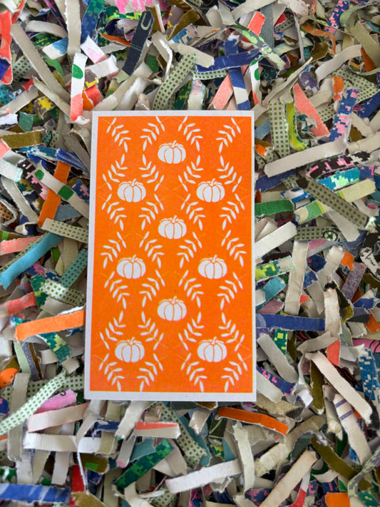 Pumpkin pattern