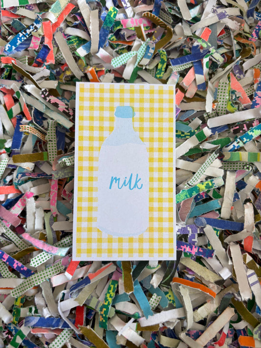 Milk bottle