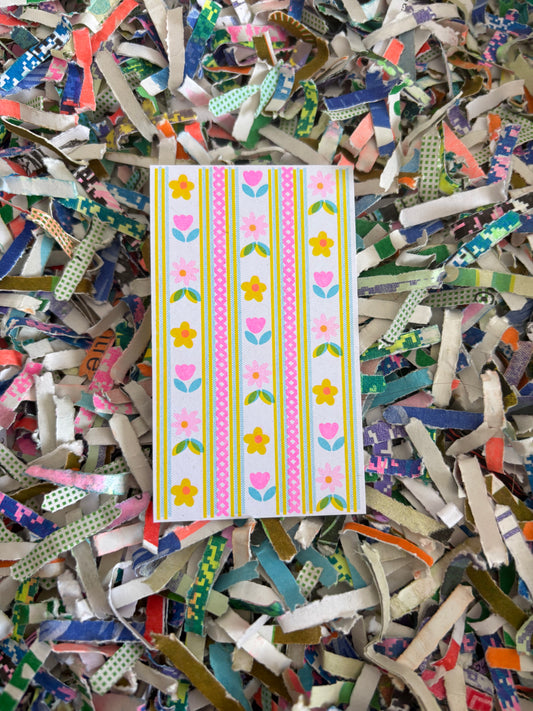 Whimsy flower pattern