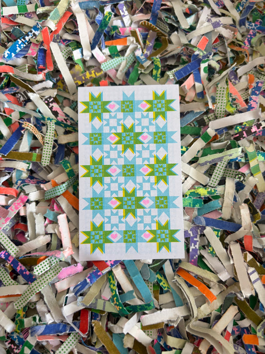 Green granny squares