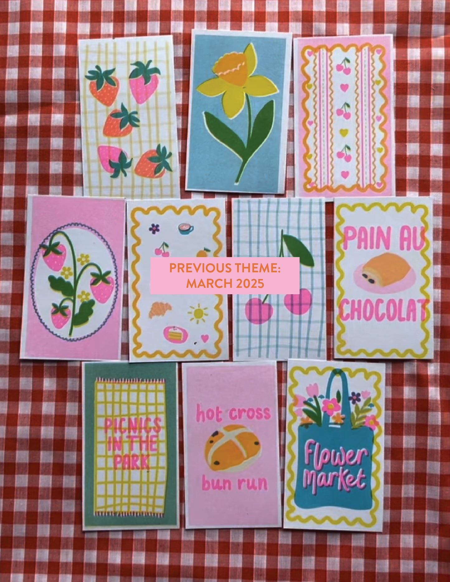 Monthly Mini Print Subscription - March