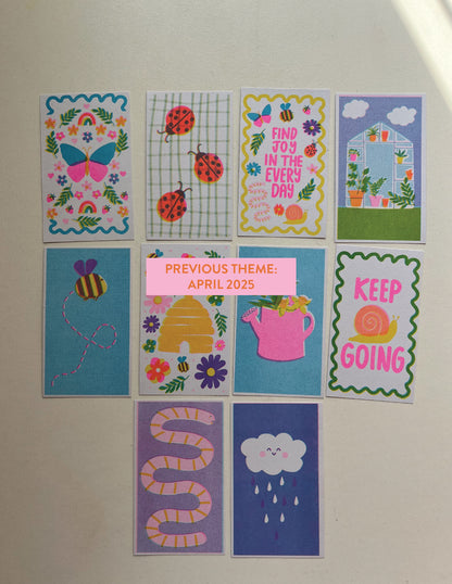Monthly Mini Print Subscription - March