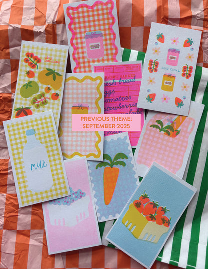 Monthly Mini Print Subscription - March