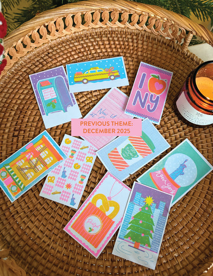 Monthly Mini Print Subscription - March