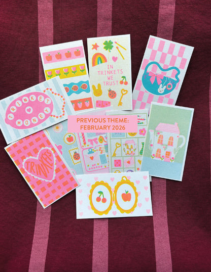 Monthly Mini Print Subscription - March