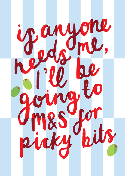 PICKY BITS - BLUE