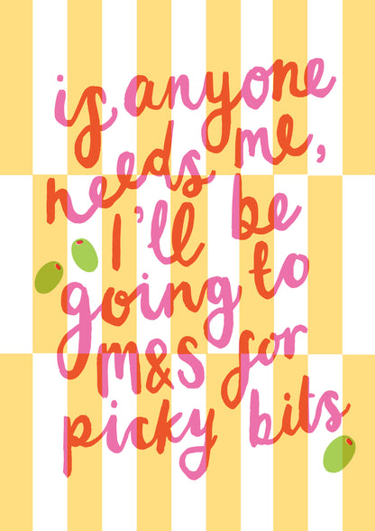 PICKY BITS - YELLOW