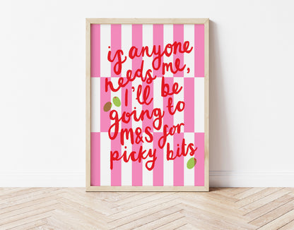 PICKY BITS - RED