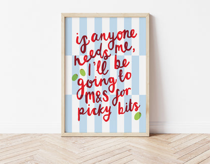 PICKY BITS - BLUE
