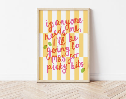 PICKY BITS - YELLOW
