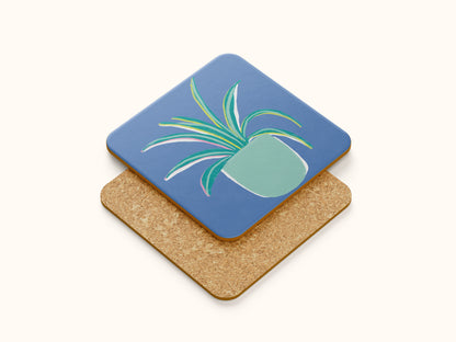 SPIDER PLANT COASTER
