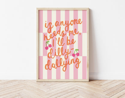 DILLY-DALLYING - PINK