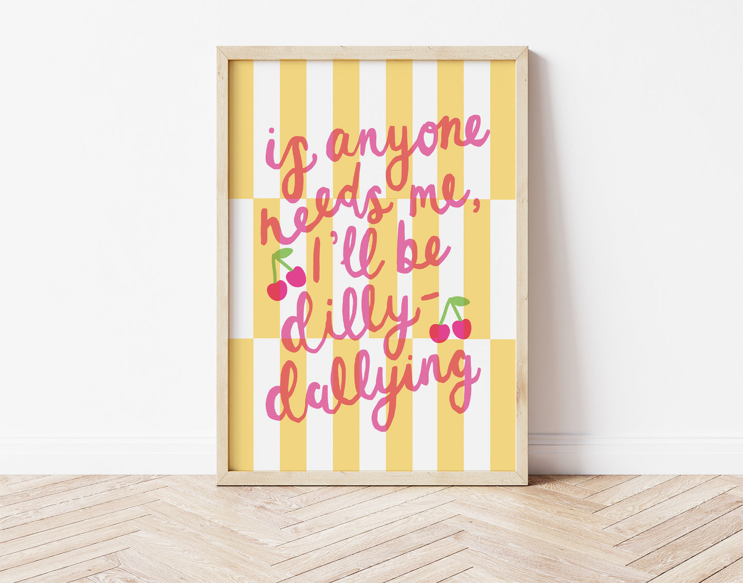 DILLY-DALLYING - BUTTER YELLOW